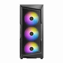 Gabinete Antec Ax61 Elite Media Torre, Ventana Cristal, 4x Ventiladores Argb, Negro