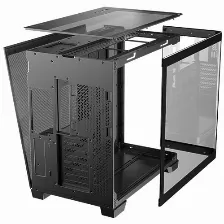 Gabinete Antec C8 Curve Wood, Full Tower, Ventana Curva Vidrio, Compatible Btc, Madera
