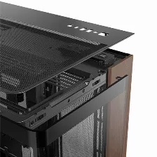 Gabinete Antec C8 Curve Wood, Full Tower, Ventana Curva Vidrio, Compatible Btc, Madera