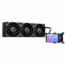 Enfriamiento Liquido Antec Vortex View 360 Argb, Con Pantalla Lcd Giratoria, Intel/amd, Negro