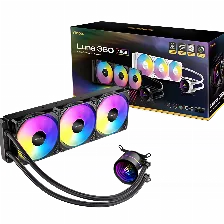 Enfriamiento Liquido Antec Luna 360 Argb, 3x120mm, Intel/amd, Negro