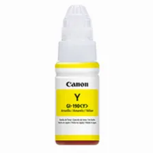 Botella De Tinta Canon Gi-190 Amarillo