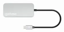 Docking Station Manhattan Velocidad 5 Gbit/s, Interfaz Usb 3.2 Gen 1 (3.1 Gen 1) Type-c, Hdmi 1.4, Usb A (3.1 Gen 1) 3