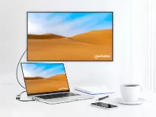 Adaptador De Video Manhattan, Usb-c A Hdmi, 5 Gbit/s, Gris