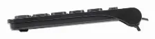 Teclado Manhattan 180702 Alámbrico, Usb, Interruptor De Membrana, Negro