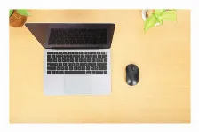 Mouse Manhattan óptico, 3 Botones, 1200 Dpi, Rf Inalámbrico, 10 M, Negro