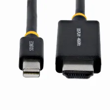 Adaptador Vídeo Startech.com 1m-mdp-hdmi2-4k60 Mini Displayport A Hdmi Tipo A (estándar), 1 M, Negro