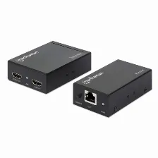 Extensor Manhattan Hdmi De 3 Puertos 207461, 1920 X 1200 Pixeles, 1x Rj-45
