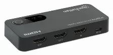 Divisor De Video Manhattan 207614 Hdmi, 2puertos, 3840 X 2160 Pixeles