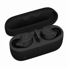 Audífonos Jabra Evolve2 Buds Intra Auditivo, True Wireless Stereo (tws), Bluetooth, Negro