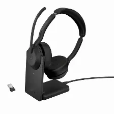 Audífonos Jabra Evolve2 55 Diadema, Inalámbrico, Usb, Bluetooth