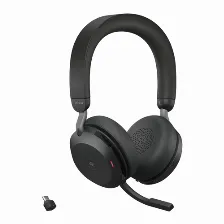 Audífonos Jabra Evolve2 75 Diadema, Inalámbrico, Usb, Bluetooth, Negro