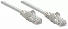 Patchcord Intellinet Cable De Red, Cat5e, Utp Cat5e, 30 M, U/utp (utp), Gris