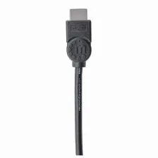 Cable Hdmi Manhattan, Hdmi Macho A Macho, 3d, 4k 30hz, Blindado, Negro, 5m