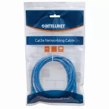 Cable De Red Intellinet Cat6, Utp, Rj-45, Cca, 50cm, Azul