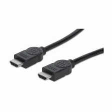 Cable Manhattan Hdmi Macho - Hdmi Macho, 7.5 Metros, (353274) Negro