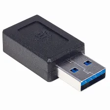 Adaptador Manhattan Usb-a A Usb-c, Negro