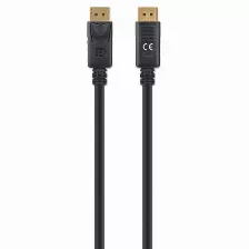 Cable Manhattan Displayport 1.4, 2 Metros, Negro