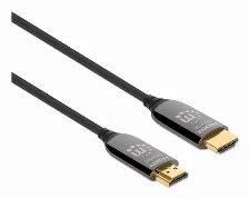 Cable Hdmi Manhattan 356176 V. 2.1, 15 M, 48 Gbit/s, 2160p, 4320p, Negro