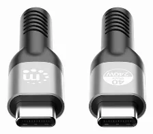 Cable Usb Manhattan Usb C A Usb C, Negro