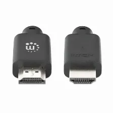 Cable Hdmi Manhattan Canal Ethernet, 22.5 M, 18 Gbit/s, 1080p, 1440p, 2160p, Negro