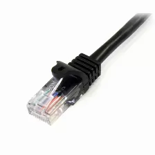 Patchcord Startech.com Cat5e, 2 M, U/utp (utp), Negro