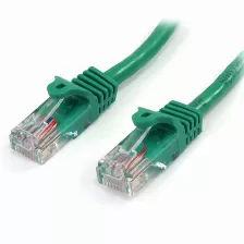 Patchcord Startech.com Cat5e, 2 M, U/utp (utp), Verde