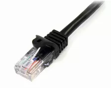Patchcord Startech.com Cat5e, 5 M, U/utp (utp), Negro