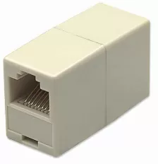 Cople Rj45 Intellinet Cat5e Hembra A Hembra, Beige