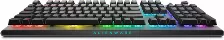 Teclado Alienware Aw920k Inglés De Ee.uu. , Inalámbrico Y Alámbrico, Usb + Rf Wireless + Bluetooth, Interruptor Mecánico, Led Rgb, Gris