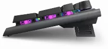 Teclado Alienware Aw920k Inglés De Ee.uu. , Inalámbrico Y Alámbrico, Usb + Rf Wireless + Bluetooth, Interruptor Mecánico, Led Rgb, Gris