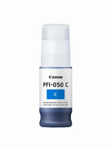 Cartucho De Tinta Canon Pfi-050 C Original, Cian, 70 Ml