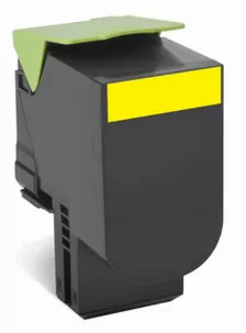 Tóner Lexmark 70c80y0 Original, Amarillo