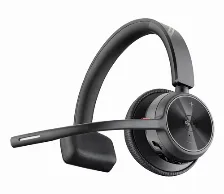Diadema Poly Hp 77y91aa Voyager 4310 Uc/ Version Microsoft Teams Inalambrica Bluetooth Monoaural Dongle Usb-aalcance De 50m Hasta 24 H De Conversacion Conexion Hasta 2 Dispositivos