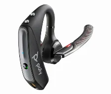 Audífonos Hp Poly Auriculares Con Bluetooth Poly Voyager 5200 Usb-a + Adaptador Bt700, 100 - 20000 Hz, 20 G, Negro