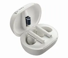 Audifonos Hp Poly 7y8g5aa Free 60 Uc Auriculares Inalambricos Con Anc Bluetooth Adaptador Usb-a Bt700estuche De Carga Con Pantalla Tactil Duracion De Bateria Hasta 16 Hrs Con Carga Rpida Color Bl