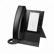 Teléfono Ip Poly Terminal Con Conexión Por Cable, Poe, 24 Líneas, Negro
