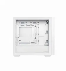 Gabinete Asus A21, Micro Atx/mini Itx, Cristal Templado, Compatible Con Mother Btf, Blanco, Open Box
