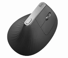 Mouse Ergonomico Logitech Optico, 4 Botones, 4000 Dpi, Rf Inalambrico + Bluetooth, 10 M, Grafito