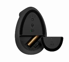 Mouse Zurdo Logitech Lift Optico, Vertical Ergonomic Mouse, 6 Botones, 4000 Dpi, Interfaz Rf Inalambrico + Bluetooth, 10 M, Bateria Aa, Color Grafito