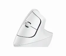 Mouse Optico Vertical Logitech Lift, 6 Botones, 4000 Dpi, Interfaz Rf Inalambrico + Bluetooth, Color Blanco