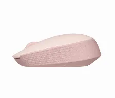 Mouse Optico Laser Logitech M170, 3 Botones, 1000 Dpi, Inalambrico, 10m Alcance, Bateria Aa, Color Rosa