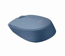 Mouse Logitech M170 Optico, 3 Botones, 1000 Dpi, Rf Inalambrico, Bateria Aa, Color Azul