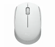 Mouse Logitech M170 Optico, 3 Botones, 1000 Dpi, Interfaz Rf Inalambrico, Color Blanco