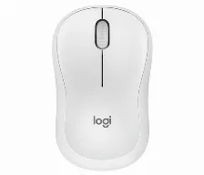 Mouse Logitech M240 Silent Optico, 3 Botones, 4000 Dpi, Rf Inalambrico + Bluetooth, 10 M, Blanco