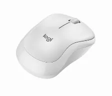 Mouse Logitech M240 Silent Optico, 3 Botones, 4000 Dpi, Rf Inalambrico + Bluetooth, 10 M, Blanco