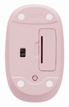 Mouse Optico Logitech M196 Inalambrico Rf, 1000dpi, Bluetooth, Rosa