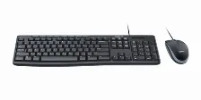Combo Teclado Multimedia Y Mouse Logitech Mk200, 8 Teclas Multimedia, Usb 2.0, Negro