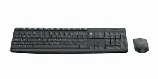Kit Teclado Y Raton Logitech Mk235, Inalambrico, Teclado Multimedia, Color Negro/gris