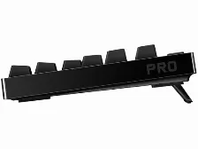 Teclado Gaming Mecanico Logitech G Pro, Interruptores Gx Blue, 12 Teclas Programables, Iluminacion Rgb Lightsync, Usb 2.0, Color Negro